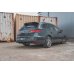 Диффузор заднего бампера под двойные трубы на Seat Leon III Cupra ST